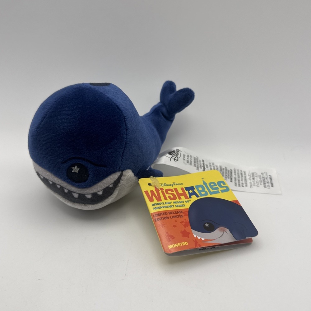 Disney Wishables Disneyland 65th Anniversary Monstro Plush New with Tag